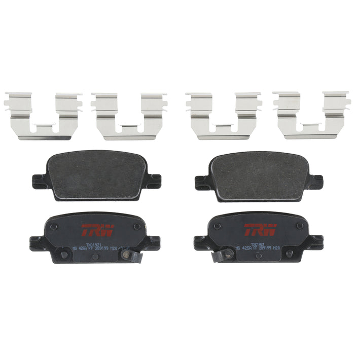 Rear Disc Brake Pad Set for Chevrolet Malibu 2016 - 2021 TRW Ultra TXC1921
