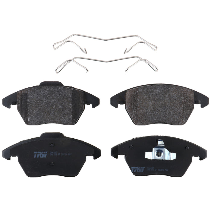 Front Disc Brake Pad Set for Volkswagen Jetta 2010 - 2018 TRW Pro TRH1107