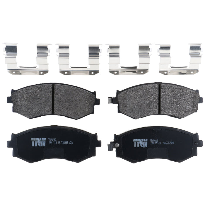 Front Disc Brake Pad Set for Nissan Sentra 2002 - 2006 TRW Pro TRM0462