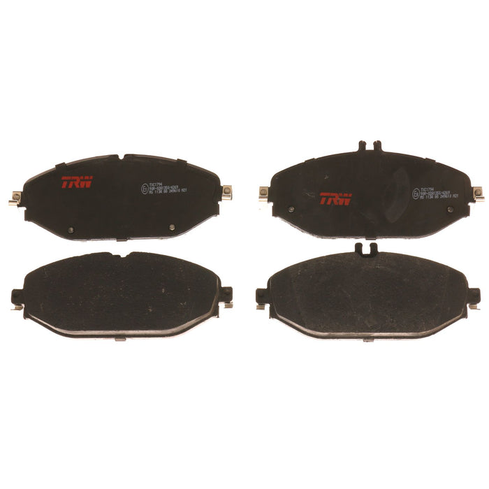 Front Disc Brake Pad Set for Mercedes-Benz C300 2015 - 2021 TRW Ultra TXC1794