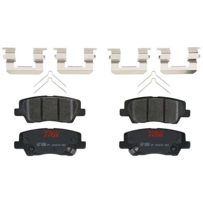 Rear Disc Brake Pad Set for Cadillac ATS 2016 - 2017 TRW Ultra TXC1839