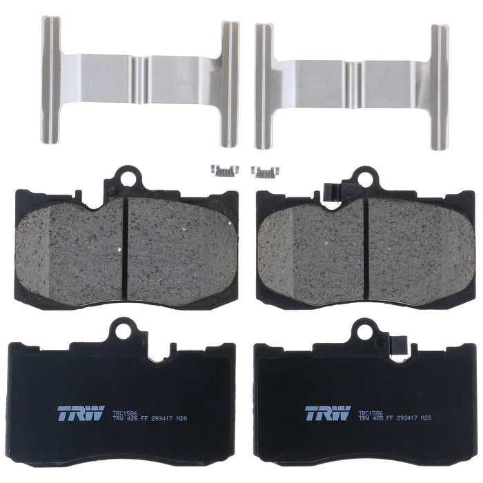 Front Disc Brake Pad Set for Lexus GS350 2013 - 2020 TRW Pro TRC1586