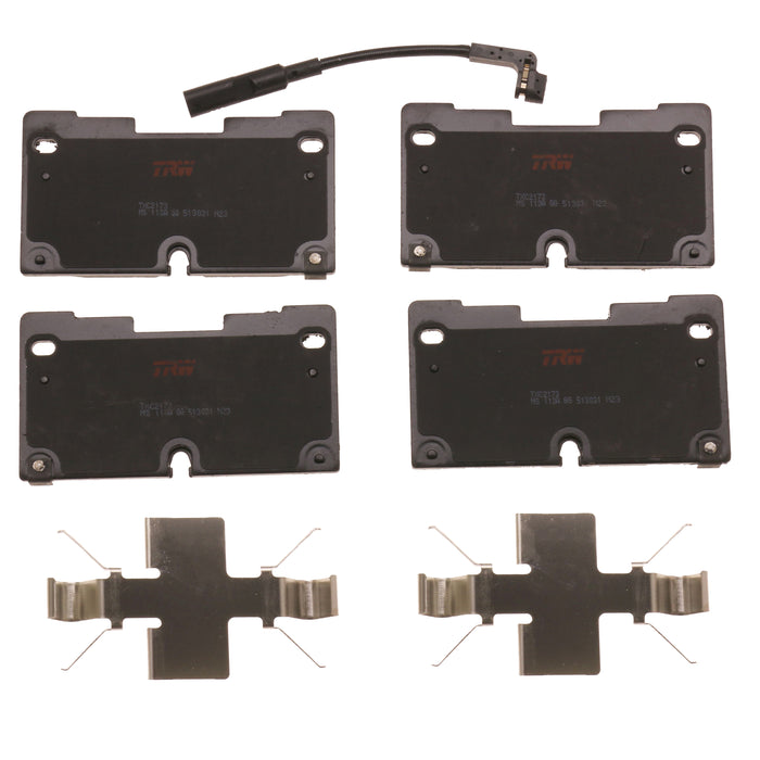 Front Disc Brake Pad Set for Chevrolet Silverado 1500 2020 - 2022 TRW Ultra TXC2173