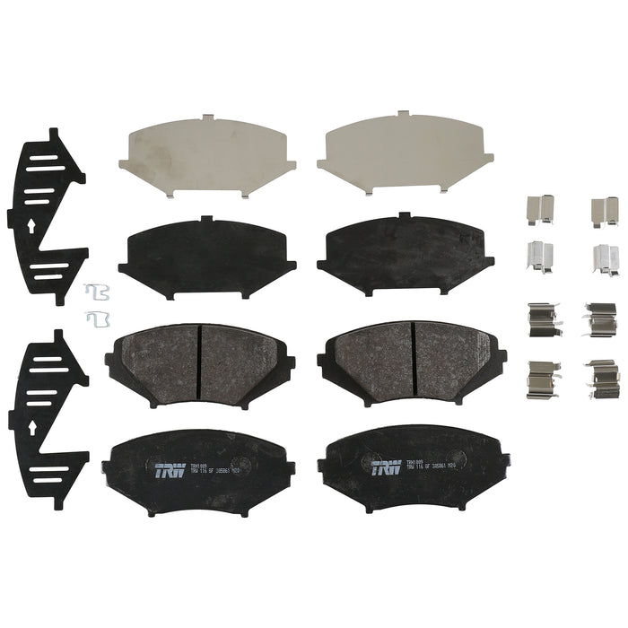 Front Disc Brake Pad Set for Mazda RX-8 2007 - 2011 TRW Pro TRH1009