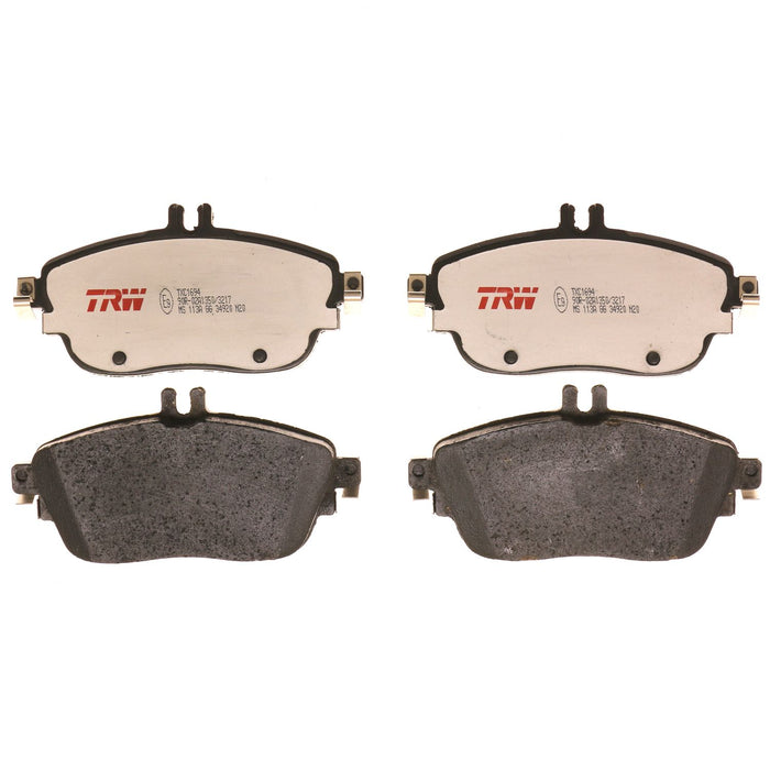 Front Disc Brake Pad Set for Mercedes-Benz CLA250 2014 - 2019 TRW Ultra TXC1694
