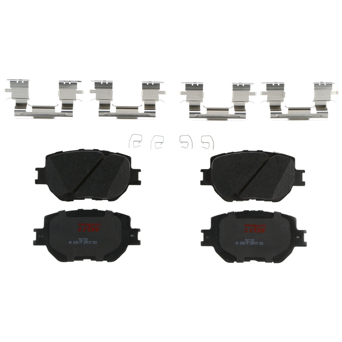Front Disc Brake Pad Set for Lexus IS250 2014 - 2015 TRW Ultra TXC1733
