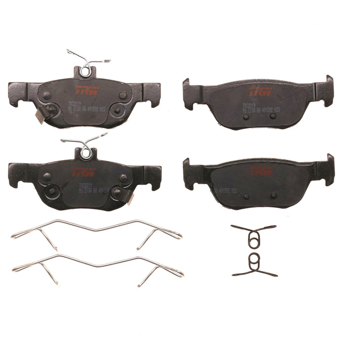Rear Disc Brake Pad Set for Mazda 3 2019 - 2021 TRW Ultra TXC2219