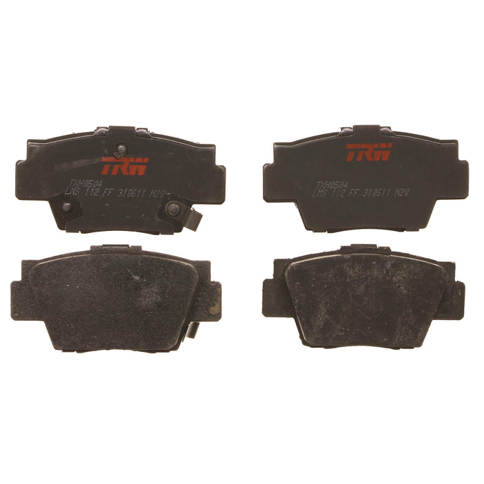 Rear Disc Brake Pad Set for Acura NSX 1991 - 1996 TRW Ultra TXH0504
