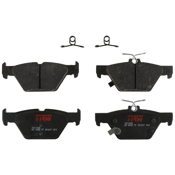 Rear Disc Brake Pad Set for Subaru Outback 2010 - 2017 TRW Ultra TXC1808