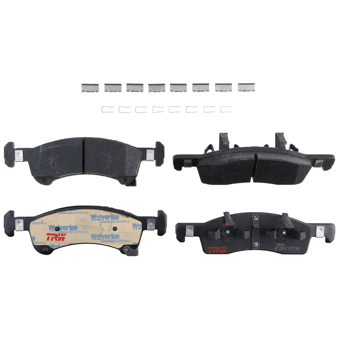 Front Disc Brake Pad Set for Ford Expedition 2003 - 2006 TRW Ultra TXM0934
