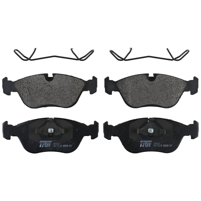 Front Disc Brake Pad Set for Volvo S70 1998 - 2000 TRW Pro TRM0618