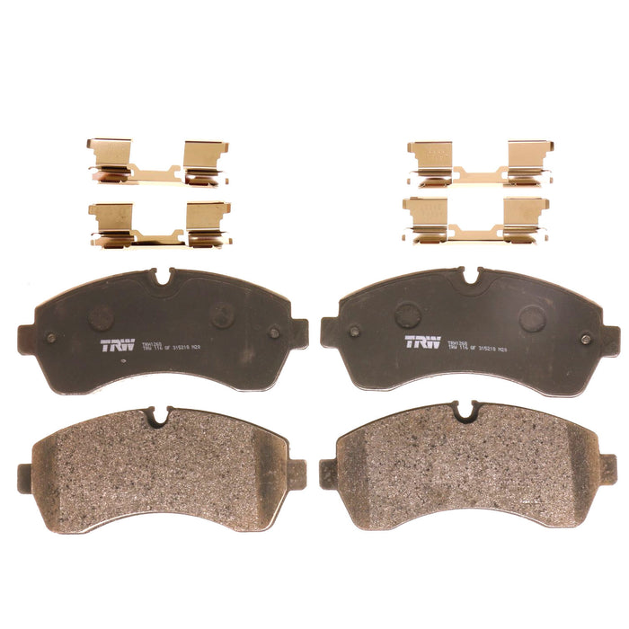 Front Disc Brake Pad Set for Mercedes-Benz Sprinter 3500 2010 - 2019 TRW Pro TRH1268