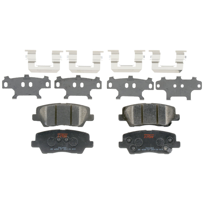 Rear Disc Brake Pad Set for Cadillac ATS 2013 - 2019 TRW Ultra TXC1659