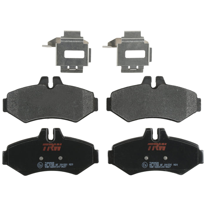 Rear Disc Brake Pad Set for Dodge Sprinter 2500 2003 - 2006 TRW Ultra TXM0928
