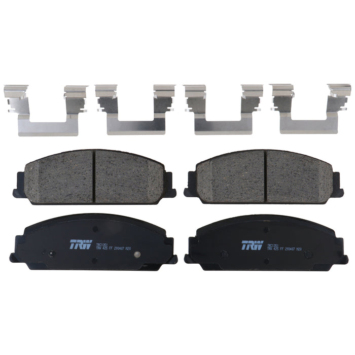 Front Disc Brake Pad Set for Pontiac G8 2008 - 2009 TRW Pro TRC1351