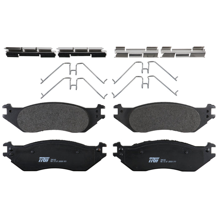 Front Disc Brake Pad Set for Ford E-150 2003 - 2006 TRW Pro TRM1045