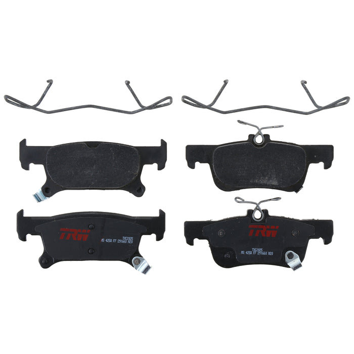 Rear Disc Brake Pad Set for Buick Envision 2017 - 2018 TRW Ultra TXC2025