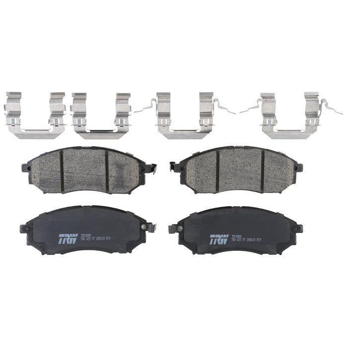 Front Disc Brake Pad Set for Nissan Murano 2011 - 2014 TRW Pro TRC0888