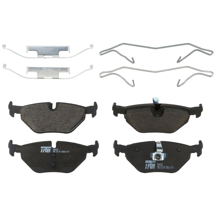 Rear Disc Brake Pad Set for BMW 325i 2001 - 2005 TRW Pro TRM0763