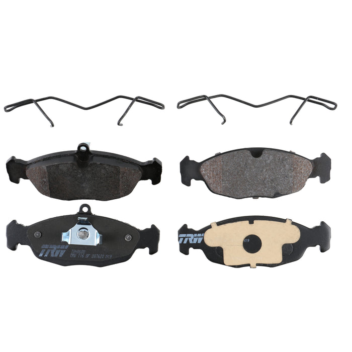 Rear Disc Brake Pad Set for Jaguar XK8 1997 - 2006 TRW Pro TRH0688
