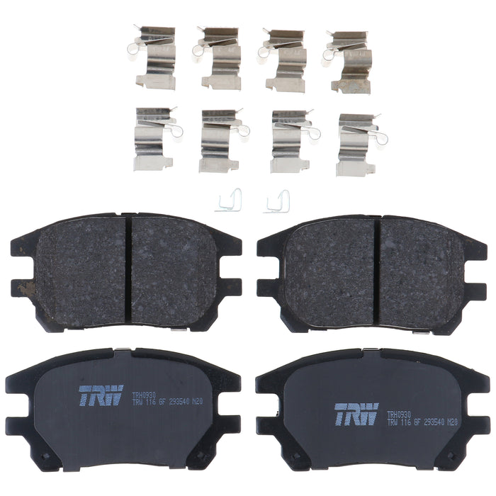 Front Disc Brake Pad Set for Lexus RX300 2002 - 2003 TRW Pro TRH0930