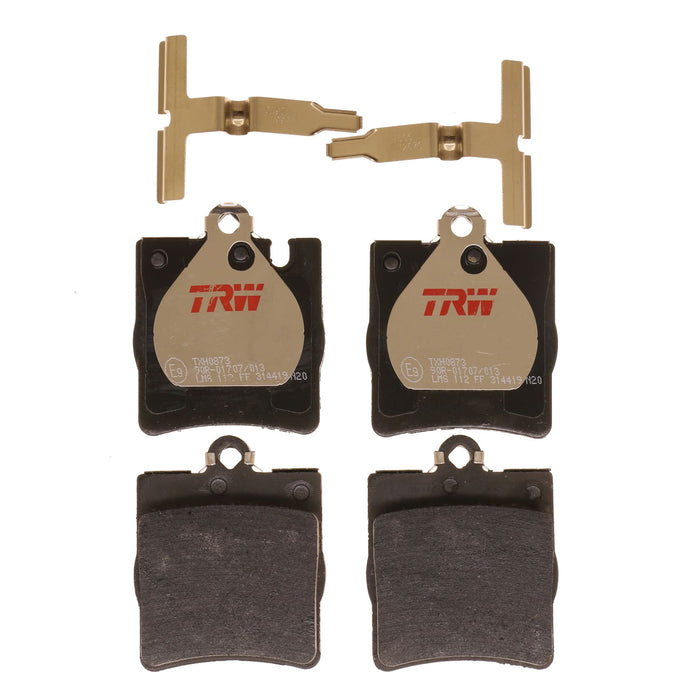 Rear Disc Brake Pad Set for Mercedes-Benz C230 2003 - 2007 TRW Ultra TXH0873