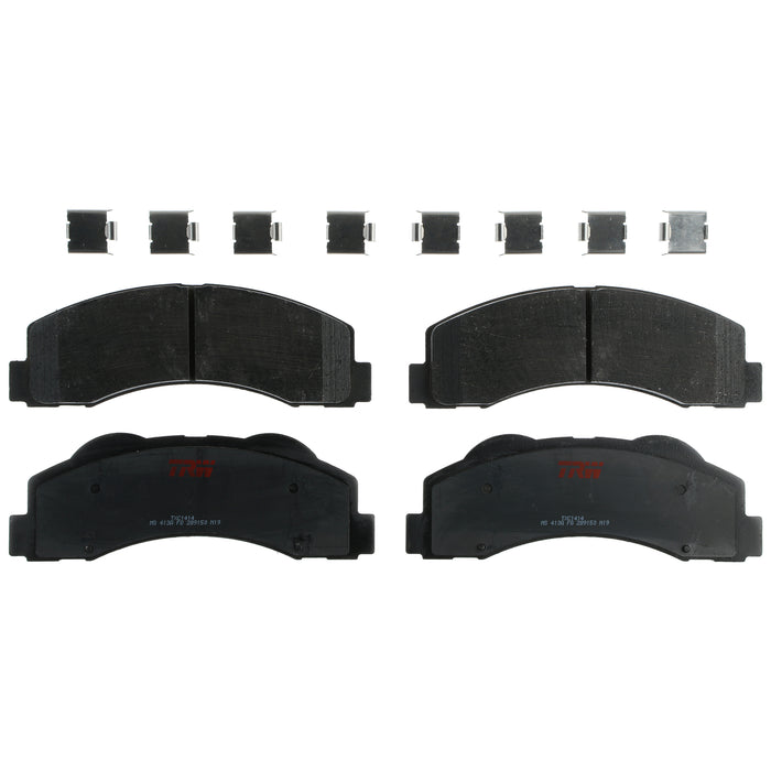 Front Disc Brake Pad Set for Ford F-150 2010 - 2017 TRW Ultra TXC1414