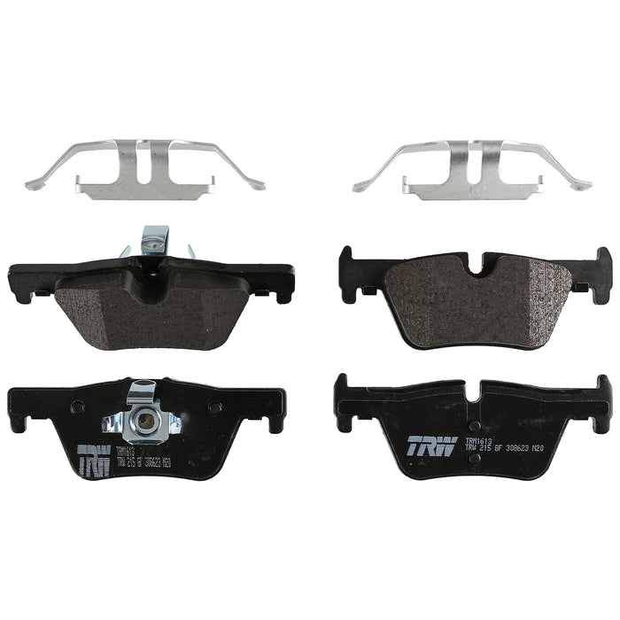 Rear Disc Brake Pad Set for BMW 328i 2012 - 2016 TRW Pro TRM1613