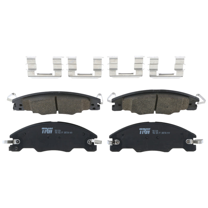 Front Disc Brake Pad Set for Ford Focus 2008 - 2011 TRW Pro TRC1339