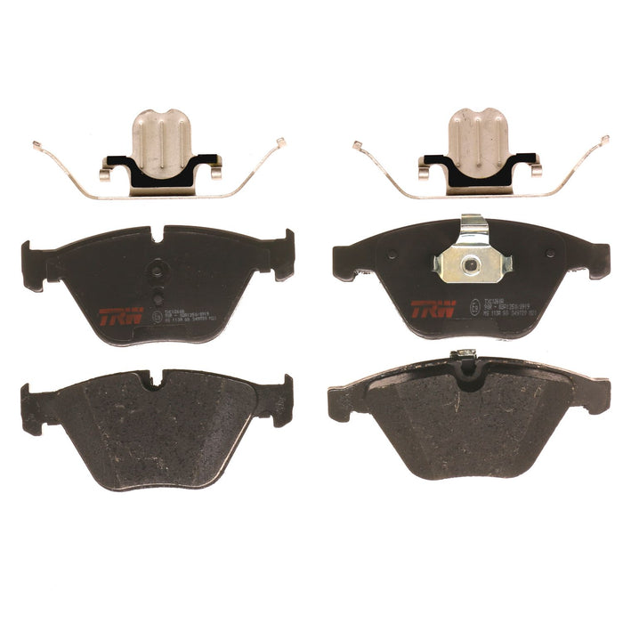 Front Disc Brake Pad Set for BMW 335i 2010 - 2013 TRW Ultra TXC1260A
