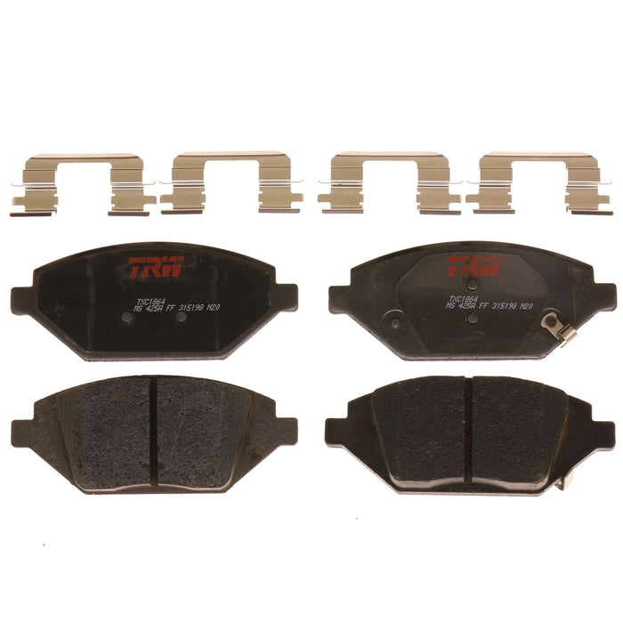 Front Disc Brake Pad Set for Chevrolet Spark 2016 TRW  Ultra TXC1864
