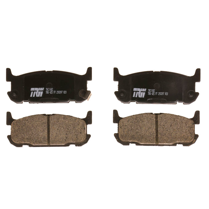 Rear Disc Brake Pad Set for Mazda Miata 2001 - 2002 TRW Pro TRC1002