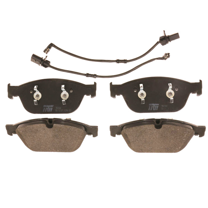Front Disc Brake Pad Set for Audi A8 Quattro 2012 - 2018 TRW  Pro TRH1546