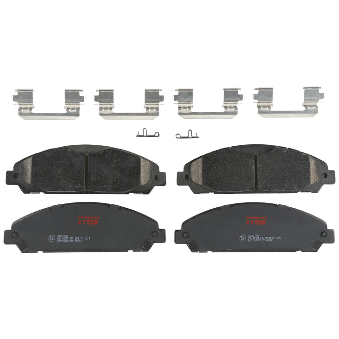 Front Disc Brake Pad Set for Ford Mustang 2015 - 2017 TRW Ultra TXC1791