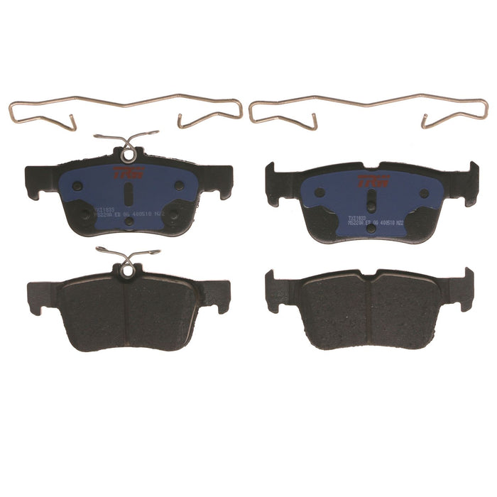 Rear Disc Brake Pad Set for Ford Fusion 2016 - 2020 TRW Blue TXI1833