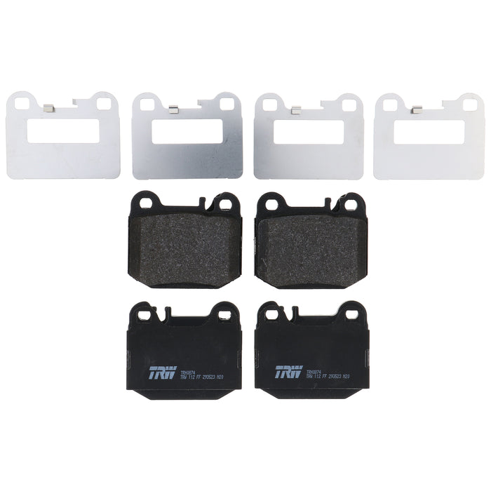 Rear Disc Brake Pad Set for Mercedes-Benz ML500 2002 - 2005 TRW Pro TRH0874
