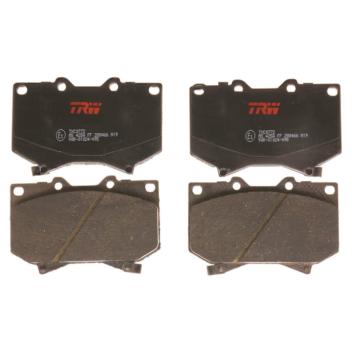 Front Disc Brake Pad Set for Toyota Land Cruiser 1998 - 2007 TRW Ultra TXC0772