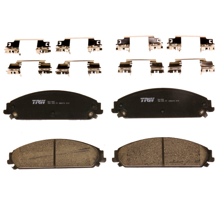 Front Disc Brake Pad Set for Dodge Charger 2006 - 2020 TRW Pro TRC1058