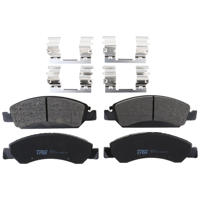 Front Disc Brake Pad Set for Chevrolet Silverado 1500 2005 - 2011 TRW  Pro TRM1363