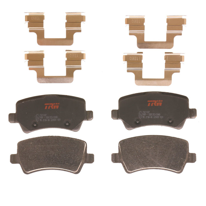 Rear Disc Brake Pad Set for Land Rover Range Rover Evoque 2012 - 2015 TRW Ultra TXC1307