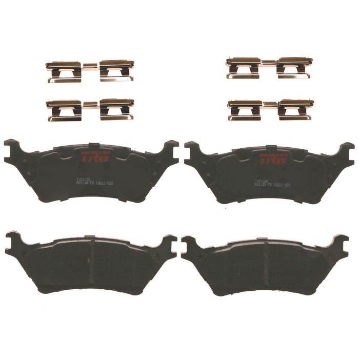 Rear Disc Brake Pad Set for Ford F-150 2012 - 2018 TRW Ultra TXC1602