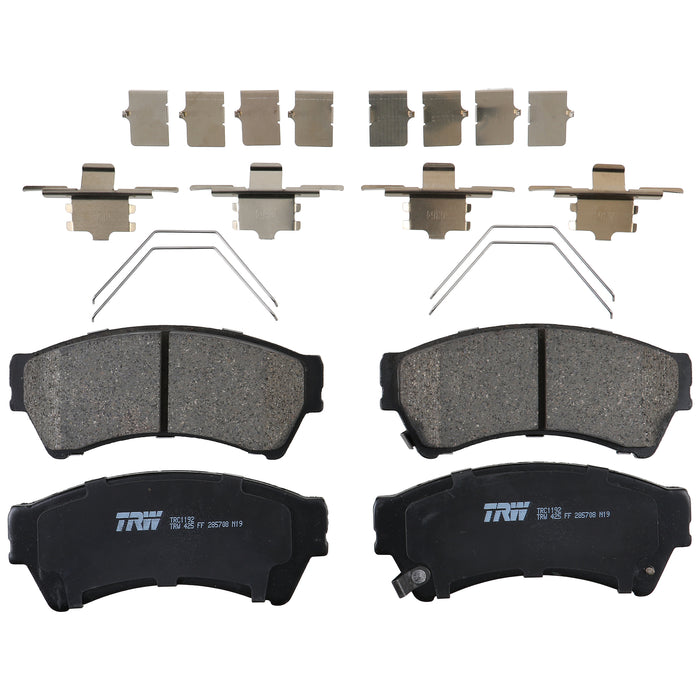 Front Disc Brake Pad Set for Mazda 6 2006 - 2007 TRW Pro TRC1192