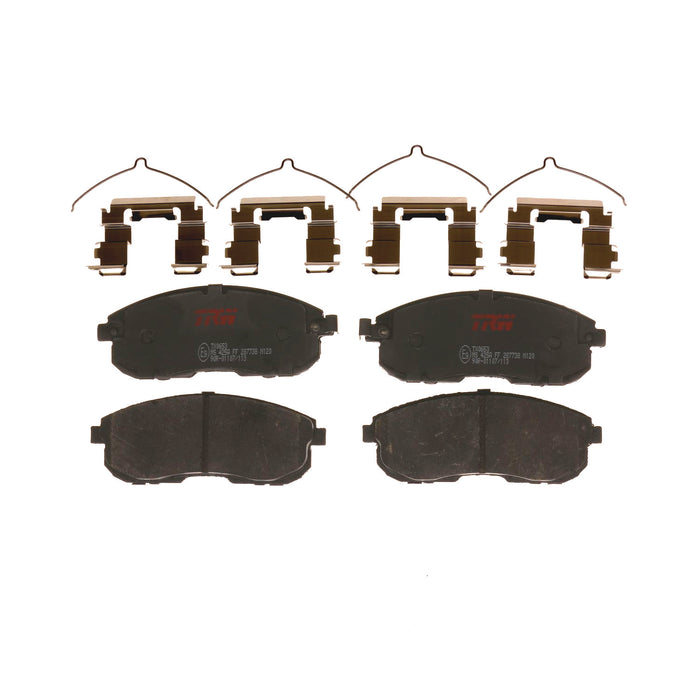 Front Disc Brake Pad Set for Nissan Altima 1993 - 2001 TRW Ultra TXC0653