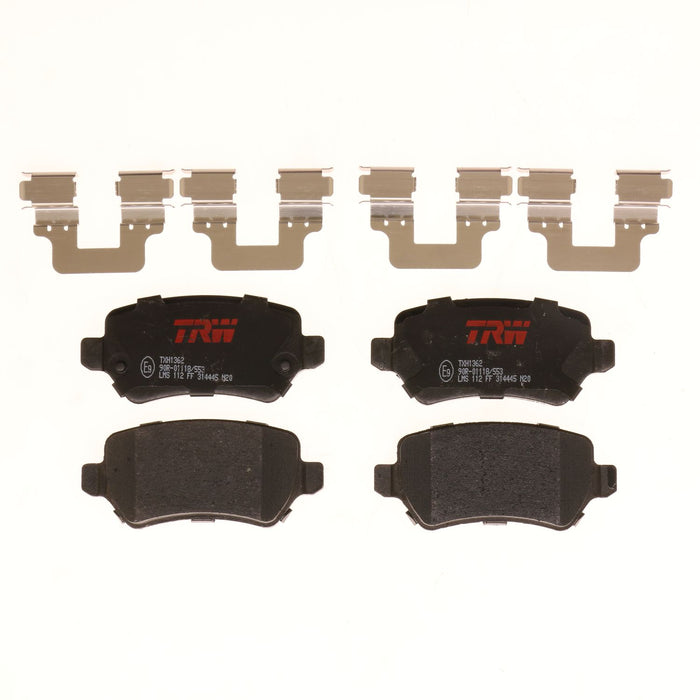 Rear Disc Brake Pad Set for Saturn Astra 2008 TRW Ultra TXH1362