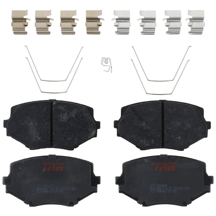 Front Disc Brake Pad Set for Mazda Miata 1994 - 1997 TRW Ultra TXH0635