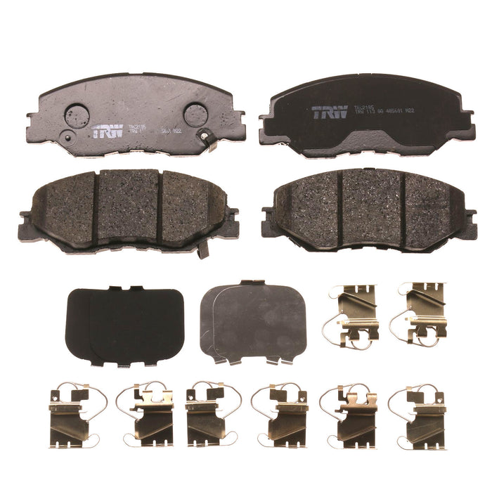 Front Disc Brake Pad Set for Honda Insight 2019 - 2022 TRW Ultra TXC2185