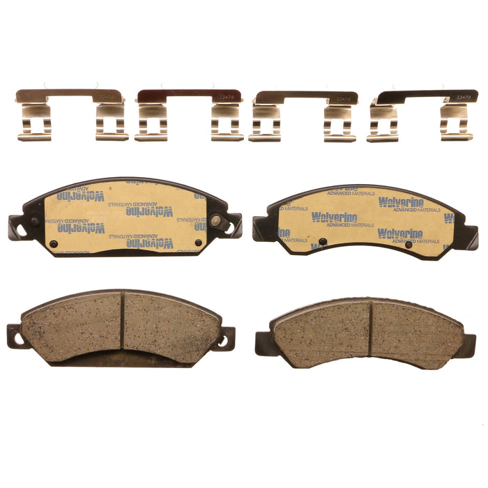 Front Disc Brake Pad Set for Chevrolet Tahoe 2007 TRW Pro TRC1092