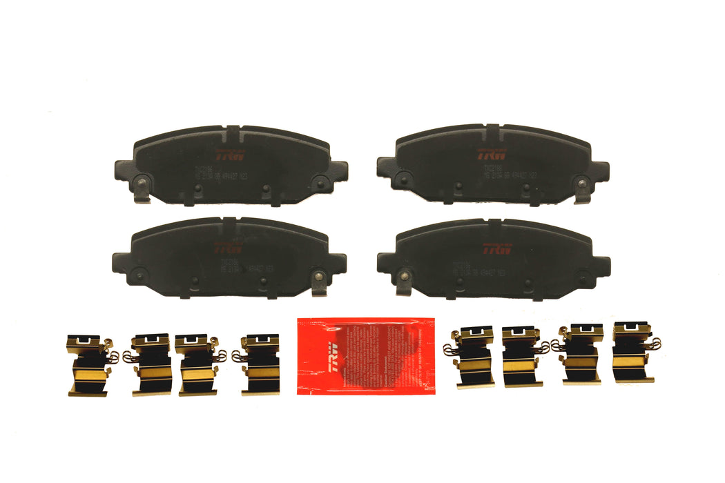 Rear Disc Brake Pad Set for Jeep Wrangler 2018 TRW Ultra TXC2186
