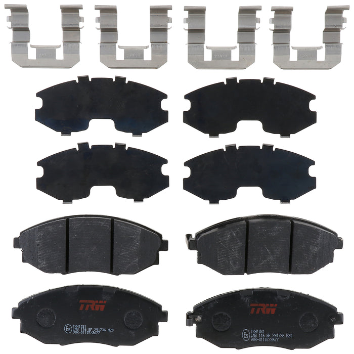 Front Disc Brake Pad Set for Suzuki Verona 2004 - 2006 TRW Ultra TXH1031