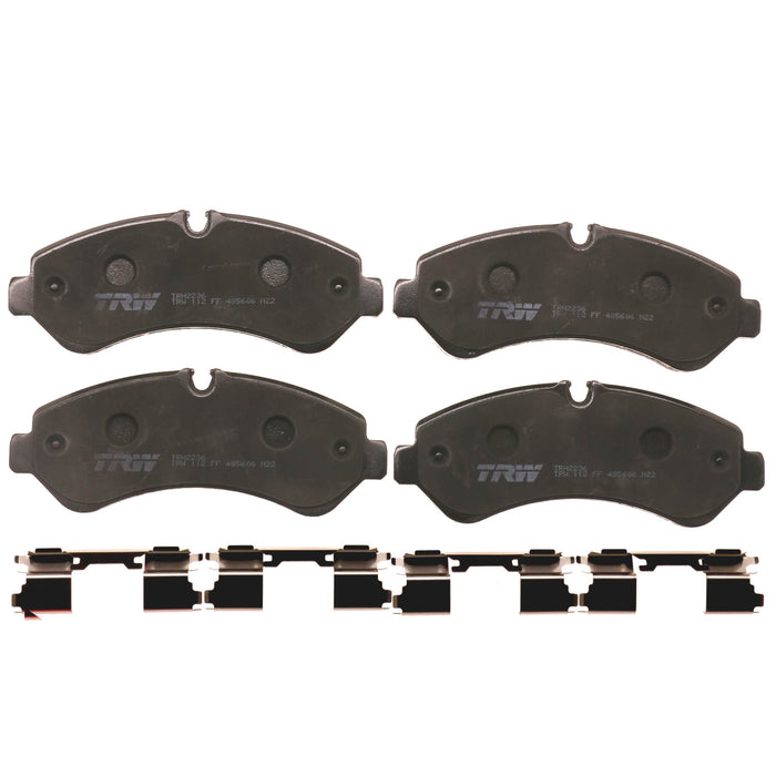 Rear Disc Brake Pad Set for Mercedes-Benz Sprinter 4500 2019 - 2020 TRW Pro TRH2236